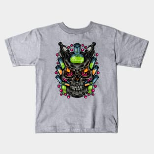 SCIENCE SKULL Kids T-Shirt